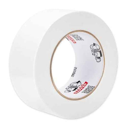 Perco Professional-Grade Duct Tape | Water-Resistant, Heavy-Duty Adhesive, Multipurpose Duct Tape for Reliable Convenient Repairs, Marking, Cable Management | 30-Yard x 2inch Per Roll (White)