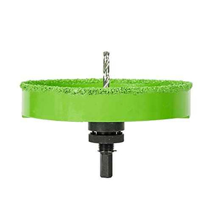 6-1/8" Inch Carbide Hole Saw for 6¡± Recessed Lights, Cutting Plaster Drywall Ceiling Sheetrock, 2X Faster