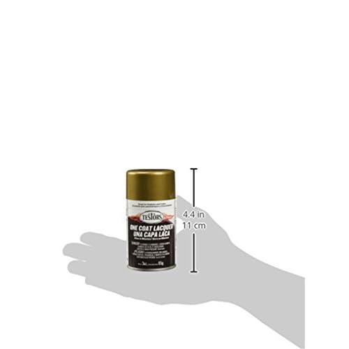 Testors 1847MT 3 oz. Lacquer Spray Gloss Paint, Bronze
