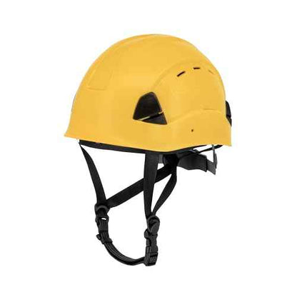 DEWALT DPG22V Yellow Type II Class C 4-Point Ratcheting Vented Safety Helmet