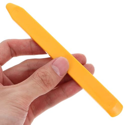 Plastic Scraper: Hemobllo 20pcs Caulking Tool Set Silicone Sealant Grout Finishing Tool for Kitchen Bathroom Floor Sealant Sealing (Straight Angle)
