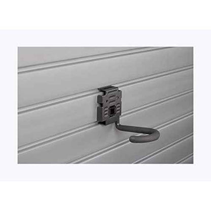 HandiWall 5" Bike Hook with Locking Bracket for Bike Storage on Garage Slatwall Panels