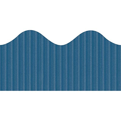 Pacon Corporation 37184 Decorative Border, Recyclable, 2-1/4-Inch x50-Ft, Rich Blue