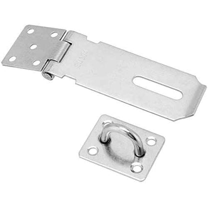 10 PCS Padlock Hasp Latch, Stainless Steel Padlock Hasp, Heavy Duty Security Hasp with Mounting Screws, Door Locks Hasp Latch for Doors and Cabinets