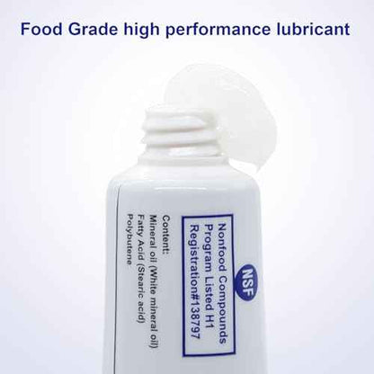 Multi-Purpose Lubricants 0.35oz (2 Pack) Snap & Zipper Lubricant, Food Grade Grease, Silicone Grease for Cooler Bag, Freezer Bag, Boat Cooler, O Rings, Hinges, Fishing Reels, Toolbox Essentials