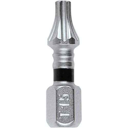 Makita E-00614 Impact XPS¢â T15 Torx 1" Insert Bit, 5/pk