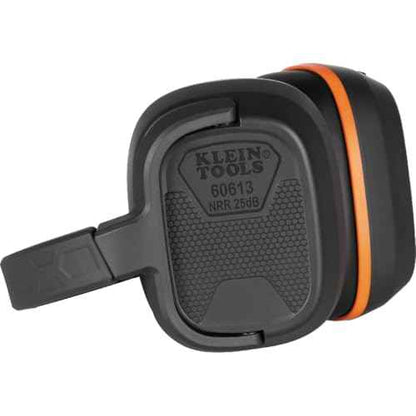 KLEIN TOOLS 60613 Behind-the-Head Earmuffs, 25dB Hearing Protection, Adjustable Headband, for Construction, Manufacturing, Maintenance, Woodworking