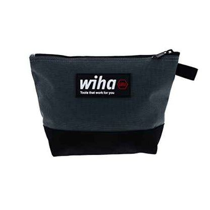 Wiha 91473 Cordura Multi Purpose Heavy Duty Zipper Tool Pouch