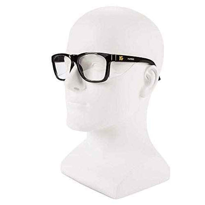 KleenGuard¢â V30 Maverick Eye Protection (49309), with KleenVision¢â Anti-Fog Coating, Clear Lenses, Black Frame