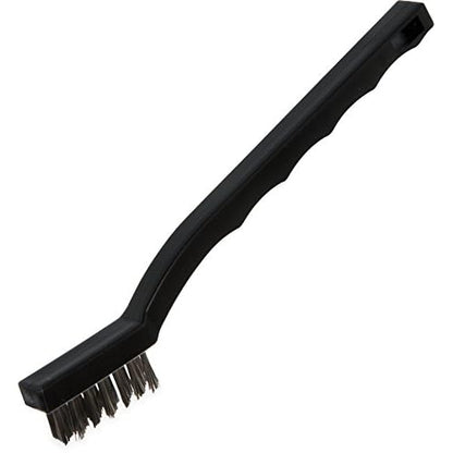 Carlisle FoodService Products 4067500 AP Single-Ended Gun Cleaning Brush, 7", Stainless Steel