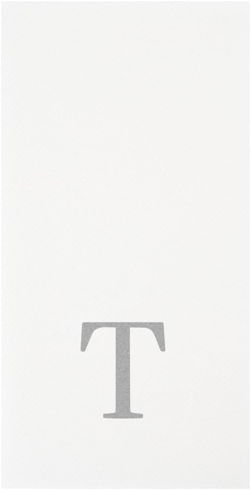 Luxenap 15.8 X 7.9 Inch Linen-Feel Guest Towels, 50 Lettered Hand Towels