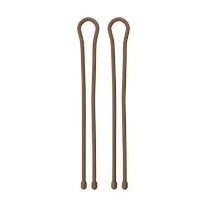 Nite Ize GT24-29-2R3 Original Gear Tie, 24", Coyote, 2 Pack, Made in The USA