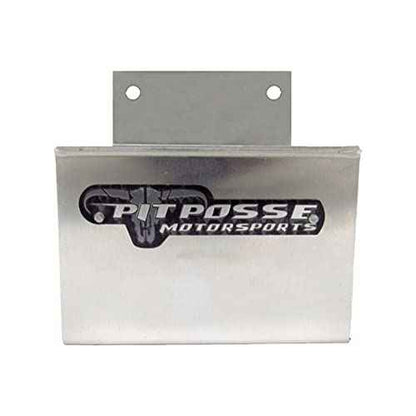 Pit Posse 463 Cord Hose Hanger Organizer for Enclosed Race Trailer Garage Shop - Made in USA - Aluminum Wall Holder Hook Storage Shelf 4.5 x 5 x 5-5 Year Warranty (Silver)