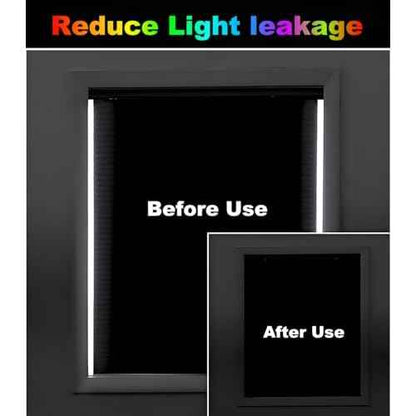 Blackout Tape 1.2 inch x 66 Feet Dark Masking Stickers to Blocking100% of Light, LED Cover Shading Tape for Windows, Electronics, Blinds, Aquarium, Indicator, LCD, Routers, Lamp Strips, Dimming Sheet