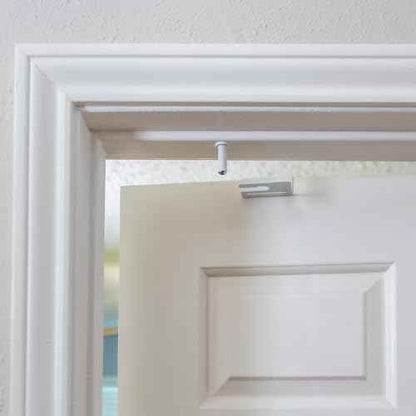 1 Pack ? GlideLok Child Safety Door Top Lock | for Interior & Exterior Doors | Lock & Unlock from Both Sides | Stop Kids, Pets, Dogs & Cats from Opening Doors