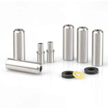 Medium Steel Nozzle Combo Pack Compatible with Siphon Sandblasting Guns, Siphon Sand Blast Gun Nozzle Tip Parts Enhance Sandblasting Power & Boost Efficiency, Providing a Superior Performance Upgrade