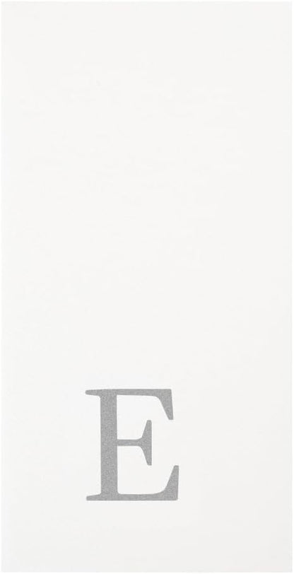 Luxenap 15.8 X 7.9 Inch Linen-Feel Guest Towels, 50 Lettered Hand Towels