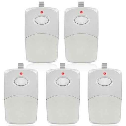 Upgraded for Linear 3089 Multicode Gate Opener Remote, 308911 Multicode Remote Control, with 300MHZ 10 Dip Switch Garage Door Remote, More Stable & Secure, Small Enough Easy to Carry & Program, 5 Pack