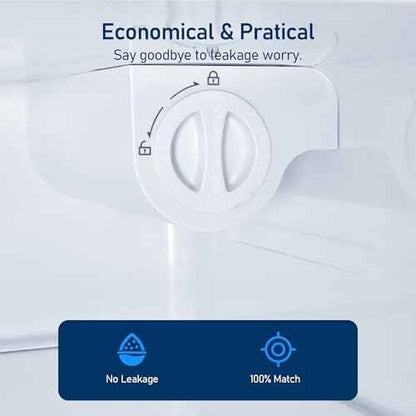 NS-WF26FD9-1/WF26FD9-1 Water Filter, Compatible with Insignia¢ç NS-RFD26SS9, NS-RFD21CISS0, NS-RFD21CXSS0, NS-RFD26CXSS0 French Door Refrigerator Models (2 Pack)