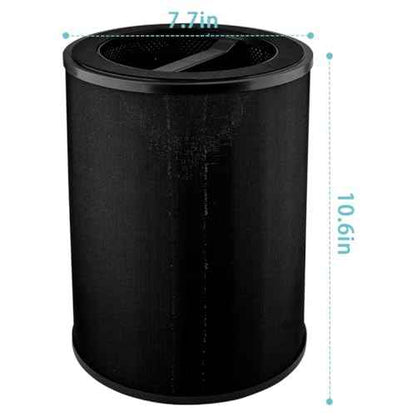 Replacement Filter Compatible with WYZE Smart Air Purifier, Premium Filter with Activated Carbon, 2 Count