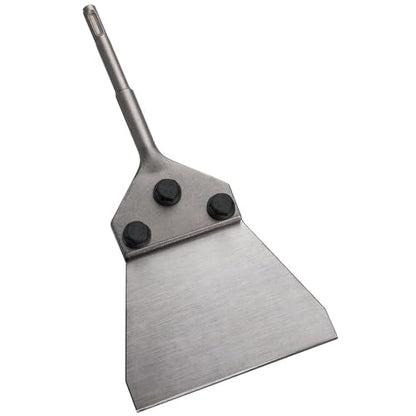 5 Inch SDS Plus Floor Scraper with Spare Bolts and Locknuts, Easily Removes Tile, Plaster, Hardwood Floors and Works with All SDS-Plus System Rotary and Electric Hammers