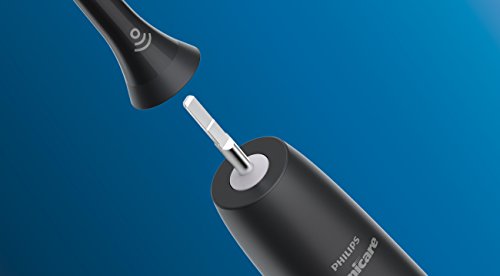 Philips Sonicare W DiamondClean - Genuine Replacement Electric Toothbrush Heads, White, 4 Pack One Year Supply, HX6064/65