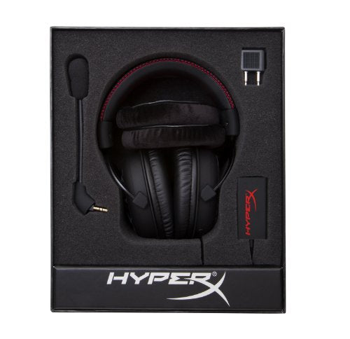 HyperX Cloud Gaming Headset for PC, Xbox One¹, PS4, PS4 PRO, Xbox One S¹, Nnintedo Switch (KHX-H3CL/WR) - Black