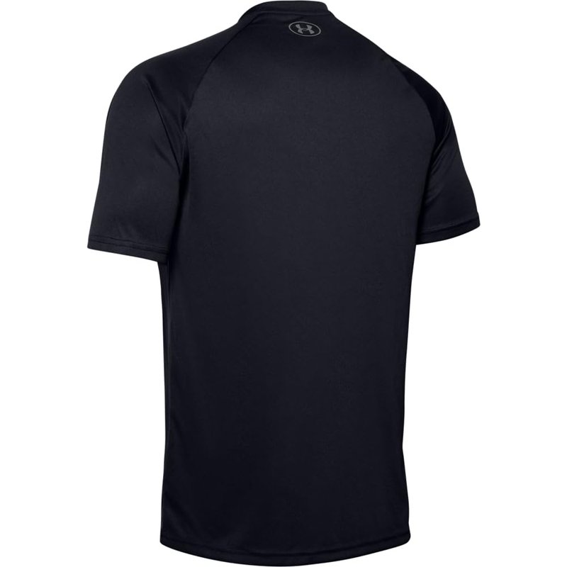Under Armour Men's Velocity 2.0 Short Sleeve T Shirt, (001) Black / / Pitch Gray, X-Large