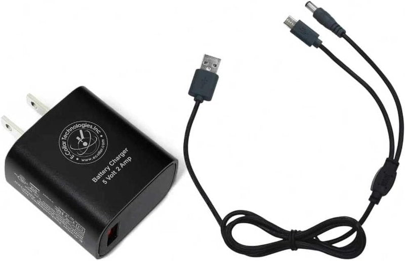 Educator Dual Lead Charger - Micro USB for Easy, Pro & FOB Series Training Collars | Reliable Power Supply