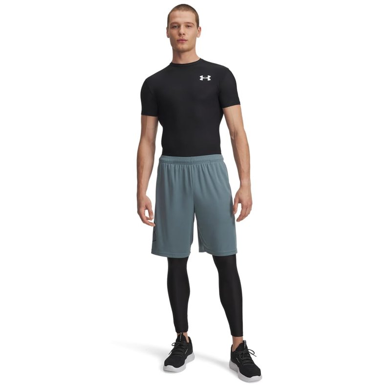 Under Armour Men's Tech Graphic 10" Shorts, (587) Jasper Blue / / Black, Large Tall