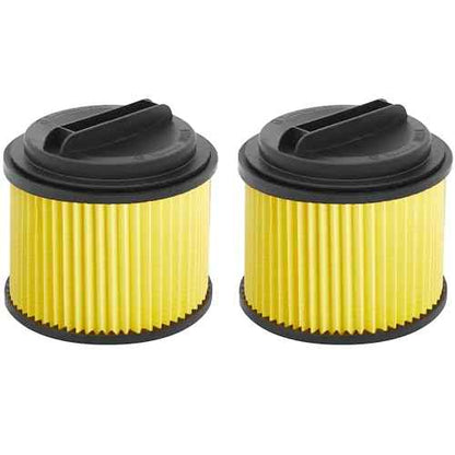 Fette Filter - Replacement Filter Compatible with Compatible with RYOBI PWV200 PWV201 PWV200B 18V ONE+ 4.75 Gal. Wet/Dry Vac, Compare to Part # A32RF03N. Pack of 2