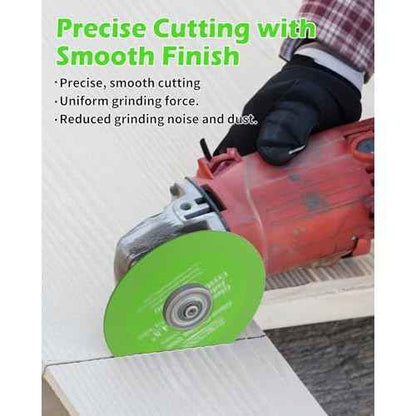 4inch Glass Cutting Disc Tool, Diamond-Edged Glass Tile Cutter, 3 Pcs Ultra-Thin Disco para Cortar Vidrio for Grinding Jade, Crystal, Wine Bottles, Tile.