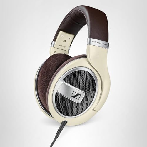 SENNHEISER HD 599 Open Back Headphone, Ivory