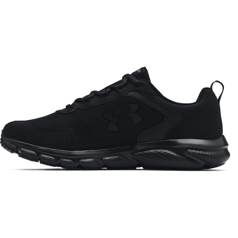 Under Armour Men's Charged Assert 9 6E, (002) Black/Black/Black, 11