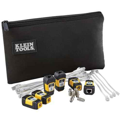 Klein Tools VDV770-127 Replacement Zipper Pouch for Scout Pro 3 Tester and Remote Expansion Kit, Made of Durable Nylon, Black