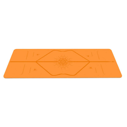 Liforme Travel Yoga mat – Patented Alignment System, Warrior-Like Grip, Non-Slip, Eco-Friendly, Ultra-Lightweight and Sweat Resistant, Made with Natural Rubber