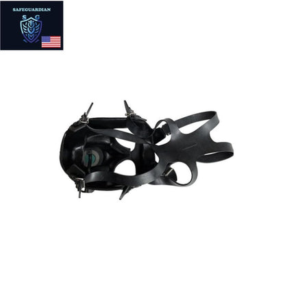 SafeGuardian Gas Mask Face Respirator CBRN Shield Israeli Military Grade Survival & Tactical for Chemical Fumes, Particulates, Military Grade Construction