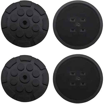 4Pcs Universal Round Rubber Arm Pads for Car Auto Jacking Lift Dia 120mm Thick 15mm Car Auto Truck Hoist