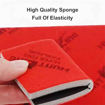 20 PCS 3-Inch x 4-Inch 320 Fine Grit Sandpaper, Ultra Soft Fine Sanding Sponges Pads Wet Dry Sandpaper Sponge, for Model Drywall, Metal, Wood, and Furniture Polishing