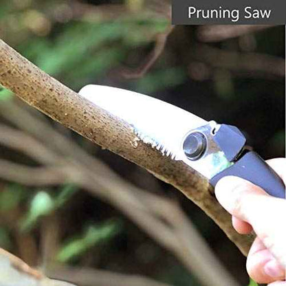 Japanese Pull Saw for Woodworking and Wood Craftsmanship, Long Handle with Precision Blade and Cutting Power, Heavy Duty Steel, Angled Positioning