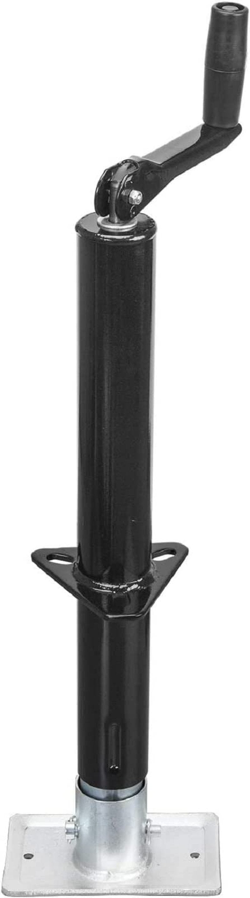 Road DAWG A-Frame Trailer Jack, 2,000 LBs Capacity, 14 Inches Vertical Travel, Top-Wind Handle Trailer Tongue Jack with Foot Plate, for Camper, RV，ATR39004MB