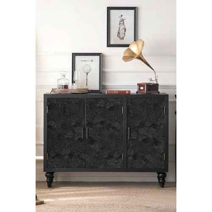 Black Peel and Stick Wallpaper Black Floral Wallpaper 15.7inch x 118.1inch Vintage Embossed Textured Contact Paper Embossed Self Adhesive Wall Paper for Cabinets Pure Flower Removable Vinyl