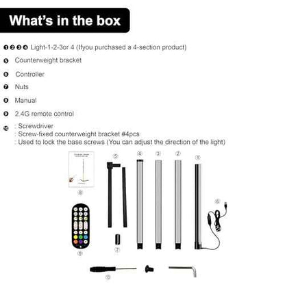 2 Pack Corner Floor Lamp ? 57'' Tall RGB Lamp Modern Mood Lighting with 88 LEDs, Bluetooth App Control, and Sturdy Base for Effortless Setup