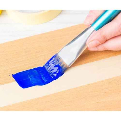 GTSE Masking Tape, 2 Rolls, 1 inch x 55 Yards (164 ft), Multi-Surface Adhesive Painting Tape, Perfect for Painting, Home, Office, School, Art, Crafts, Glass, Vinyl