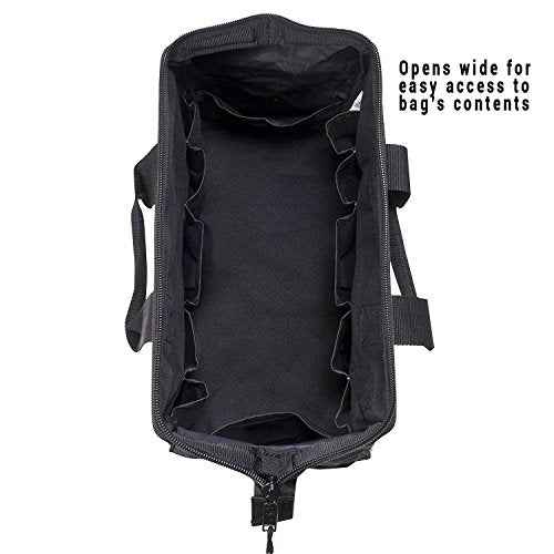 CLC Custom Leathercraft 1165 Large BigMouth Bag, 22 Pocket