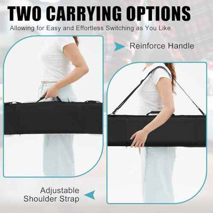 Guide Rail Bag 1680d Polyester Protective Track Saw Bag for Transporting Track Saw Guide Rails and Accessories, up to 55''