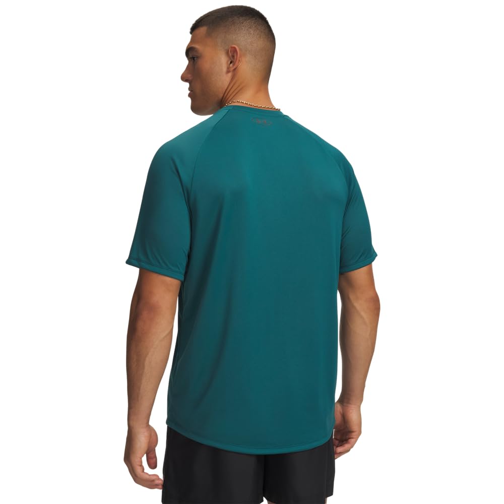 Under Armour Men's Tech 2.0 Short-Sleeve T-Shirt, (338) Rack Green / / Black, X-Small