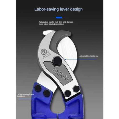 2Pcs Heavy Duty Cable Cutters Set - 10&14-inch,for Copper and Aluminum Cable Cutter, Includes 2 Pcs,Stainless Steel Wire Rope Cutter