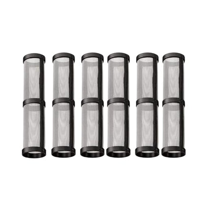 6-Pack 246384 Pump Manifold Strainer 60 mesh Compatible with Graco 390 395 490 495 595 Airless Paint Sprayer