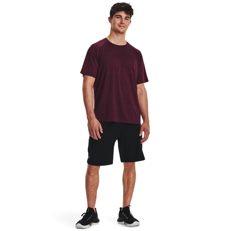 Under Armour Men's Tech 2.0 Short-Sleeve T-Shirt, (603) Dark Maroon / / Black, XX-Large